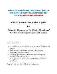 TB-FINANCIAL MANAGEMENT FOR PUBLIC, HEALTH AND NOT-FOR-PROFIT ORGANIZATIONS 7TH EDITION|