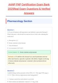 Pharmacology and Adult Health Practice Questions