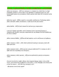 Emergency Vehicle Operation: Key Questions and Verified Answers