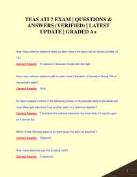 Entrance Exam Questions and Answers: Verified Study Guide