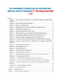 TB-VARCAROLI’S ESSENTIALS OF PSYCHIATRIC-MENTAL HEALTH NURSING 5TH EDITION|CHAPTERS 1-24
