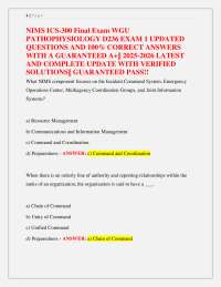 NIMS ICS-300 Exam Questions and Answers: Complete Study Guide