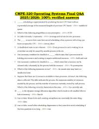 Operating Systems Final Exam Q&A