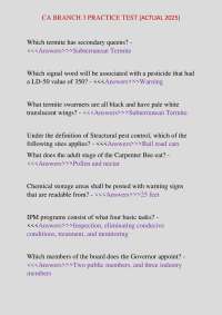 CA BRANCH 3 PRACTICE TEST (ACTUAL 2025/2026)