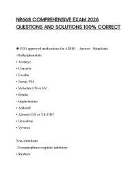 NR668 COMPREHENSIVE EXAM 2026 QUESTIONS AND SOLUTIONS 100% CORRECT