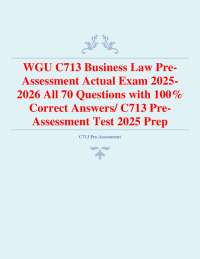 Business Law Exam Questions and Answers