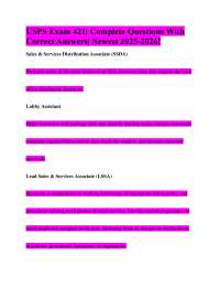 USPS Exam 421: Sales & Services Distribution Associate (SSDA) Practice Questions