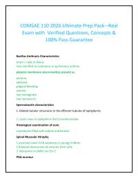 Medical Exam Prep: Key Concepts and Clinical Correlations