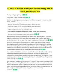VCB203 – “Before It Happens Master Every ‘Pre’ & ‘Fore’ W
