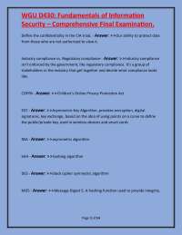 Information Security Fundamentals: Comprehensive Exam Q&A