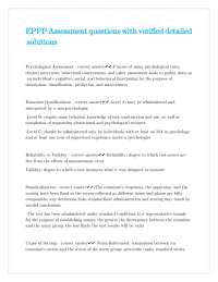 Psychological Assessment: Key Concepts and Methods