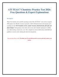 Chemistry Practice Test 2026: Free Questions & Expert Explanations