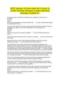 Pediatric Emergency Assessment and Management Exam Questions