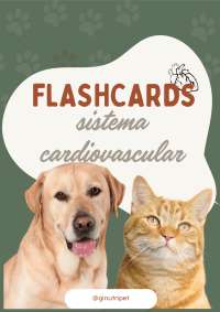 Flashcards Anatomia do Sistema Cardiovascular