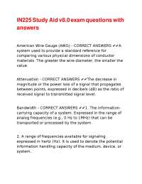 Telecommunications and Network Cabling Key Concepts