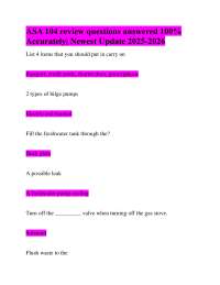 ASA 104 Sailing Review Questions and Answers