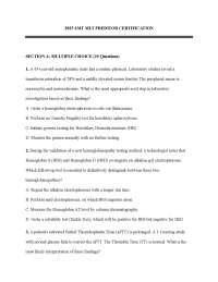 AMT MLT Certification (2025-2026) – Comprehensive PREDICTOR with Study Guide and Exam