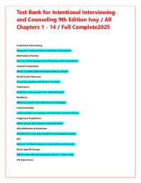 Intentional Interviewing and Counseling: Key Concepts and Definitions