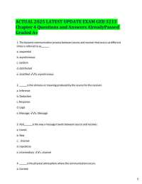 Business Communication Exam Questions and Answers - Chapter 4
