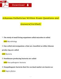 Arkansas Esthetician Exam: Comprehensive Q&A Study Guide