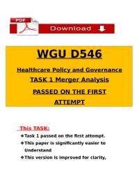 Healthcare Merger Analysis: Ceder Bend Medical Center and Western View Childrens Hospital