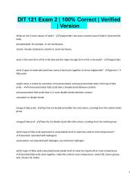 Lipids and Proteins Exam Q&A: DIT 121 Study Guide