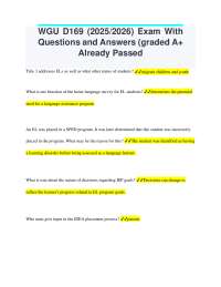Exam Questions and Answers (2025/2026)
