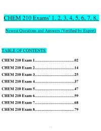 This study guide covers the essential topics included in CHEM 210 Module 1, such as: Lewi