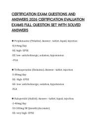 CERTIFICATION EXAM QUESTIONS AND ANSWERS 2026 CERTIFICATION EVALUATION EXAMS FULL QUESTION