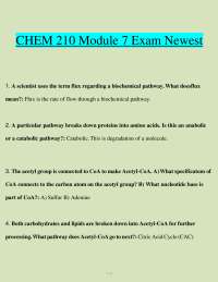 This study guide covers the essential topics included in CHEM 210 Module 7, such as: Lewi