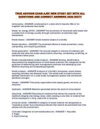 Waste Management Terminology and Reduction Strategies