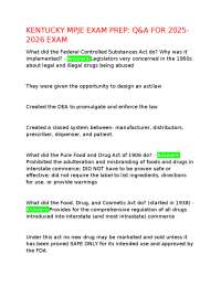 Kentucky MPJE Exam Prep: Q&A for 2025-2026