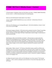 COMM 150 Exam Questions and Answers: A Study Guide