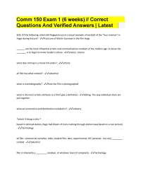 Comm 150 Exam 1: Film History and Theory Questions and Answers