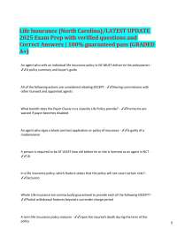 Life Insurance Exam Prep 2025: Questions and Answers