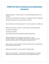 Emotions and Conflict Resolution: Q&A