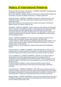 History of International Relations
