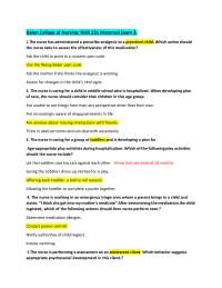 NUR231/ NUR 231 Gallen college of Nursing Exam 3 Q&A Latest 2025/26 100% Answered Correct.