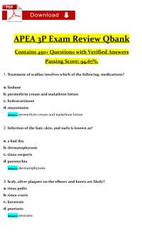 APEA 3P Exam Review Qbank 2026 Latest Verified A+ PDF Guide