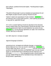 Night and NVD Flight Procedures: US Army Aviation Guide
