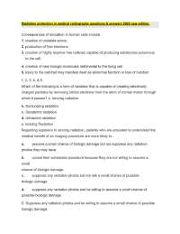 Radiation protection in medical radiography questions & answers 2025 new edition.