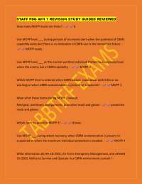 Air Force Study Guide: CBRN Defense, Ethics, and Professional Relationships