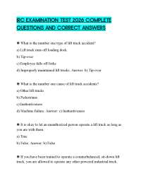 IRC EXAMINATION TEST 2026 COMPLETE QUESTIONS AND CORRECT ANSWERS