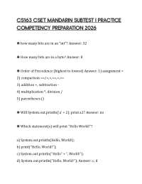 CS163 CSET MANDARIN SUBTEST I PRACTICE COMPETENCY PREPARATION 2026