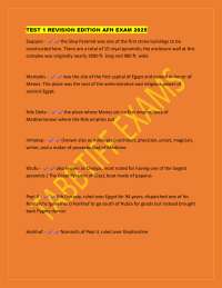 Ancient African History Exam Revision: Key Concepts and Figures