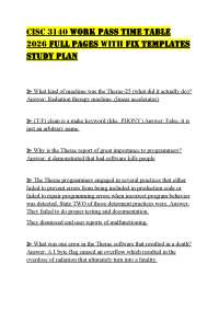 CISC 3140 WORK PASS TIME TABLE 2026 FULL PAGES WITH FIX TEMPLATES STUDY PLAN