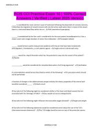 RCIS CCI Practice Exam: Questions and Answers for Cardiology Professionals