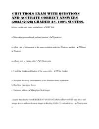 CHFI Tools Exam: Questions and Answers for Computer Forensics