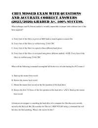 CHFI Missed Exam Questions and Answers (2025/2026)