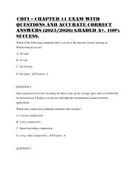 CHFI Exam Questions and Answers (2025/2026) - Graded A+